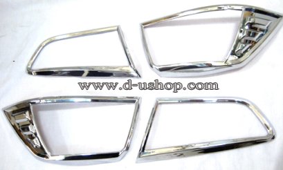 ครอบไฟท้าย Lancer EX โครเมี่ยม