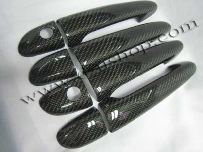 ครอบมือเปิดประตูงานคาร์บอน Mazda2