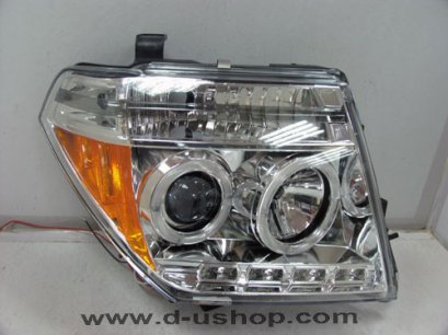 ไฟหน้าโปรเจคเตอร์โคมขาว งาน Sonar Nissan Navara