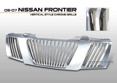 กระจังหน้า NAVARA โครเมียม