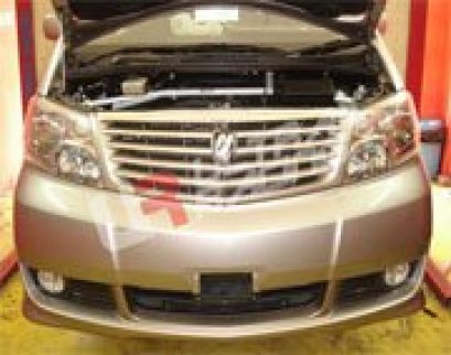 ค้ำห้องเครื่อง ALPHARD ULTRA RACING