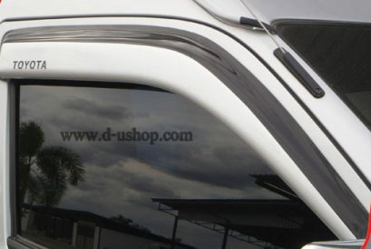 กันสาดรถตู้ D4D /หัวจรวด แบบทรงศูนย์