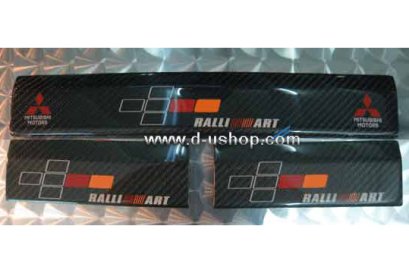 กาบบันไดคาร์บอนลาย Ralli Art. สำหรับ Lancer EX
