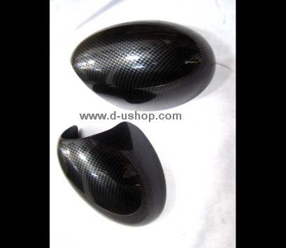 ครอบกระจกมองข้าง MINI 02-10 ลายคาร์บอน