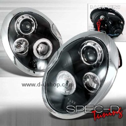 ไฟหน้าโปรเจคเตอร์โคมดำ MINI 02-10  Eagle Eye