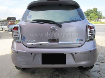 ครอบไฟท้ายโครเมียม Nissan March