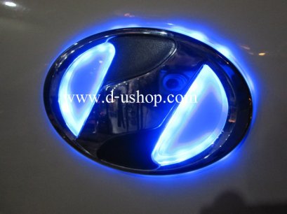 โลโก้ NETZ แบบมีไฟแสงสีฟ้า-แดง