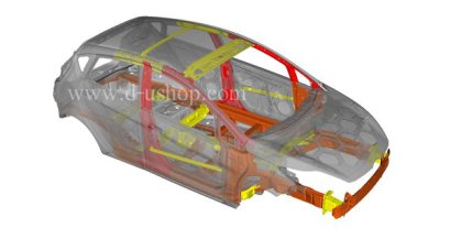 ค้ำโช้คหน้าบน Ford Fiesta