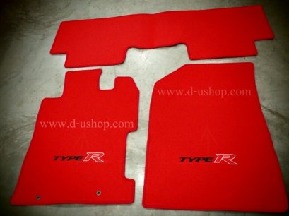 พรม civic2007 Type-R สั่งได้ทั้งสีทั้งlogo