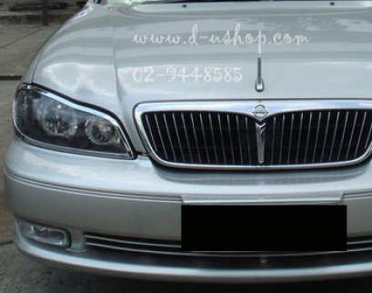 ครอบไฟหน้าโครเมียม Cefiro A33