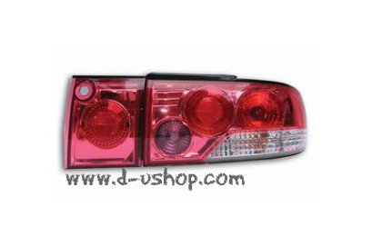 ไฟท้าย แดงขาว โดนัท Mitsubishi E-Car