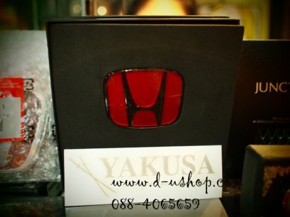 โลโก้ H แดงติดพวงมาลัย Yakuza สำหรับ Honda ทุกรุ่น