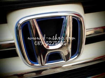 โลโก้มีไฟ สำหรับ Honda Brio มาพร้อมฐานโลโก้แท้