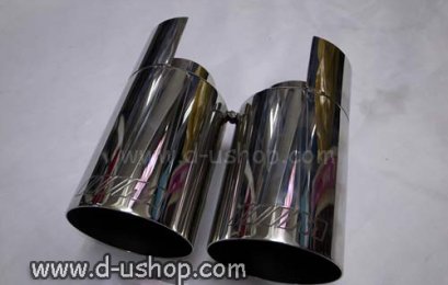 ปลายท่อโลโก้ ///M คู่ สำหรับ BMW E46 323i