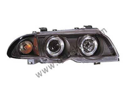 โคมไฟหน้าโปรเจคเตอร์ Smoke E46 (98-01)