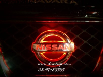 โลโก้มีไฟ ท้าย-หน้า Nissan NAVARA