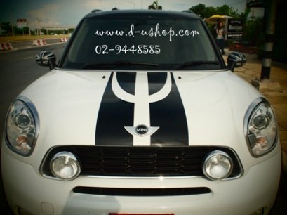 สติกเกอร์รอบคัน mini countryman ลาย DEVIL