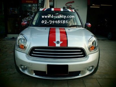 สติกเกอร์รอบคันลายUnion jack Super Red Mini Countryman