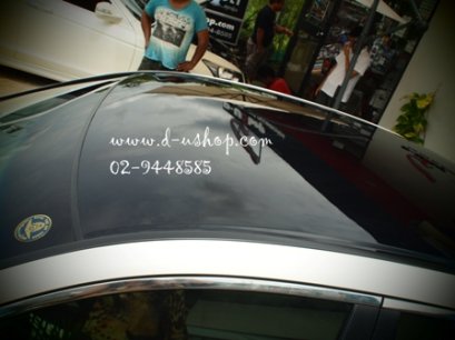 Wrap หลังคาแก้ว ด้วยสติกเกอร์พิเศษ สำหรับรถทุกรุ่น