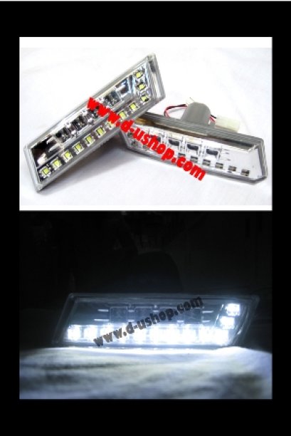 ไฟแก้มโครเมียม BMW E36 LED