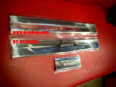 กาบบันไดสแตนเลส Honda Brio