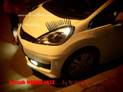 คิ้วไฟหน้า ขนตางอน สำหรับ Honda Jazz2011