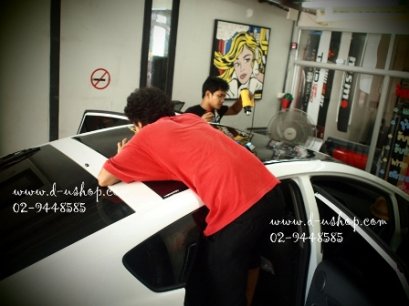 Wrap หลังคาแก้ว ด้วยสติกเกอร์พิเศษ สำหรับรถทุกรุ่น