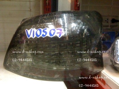 โคมไฟท้าย Smoke LED Toyota Vios 2007-2011