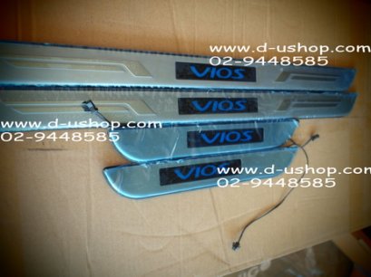 กาบบันไดมีไฟแสงสีฟ้า Toyota VIOS 2003-2011