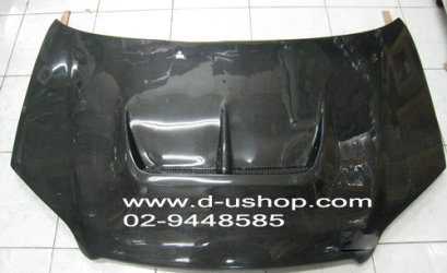 ฝากระโปรงหน้าคาร์บอนแท้ Toyota Vios2003-2006 ทรง C-ONE