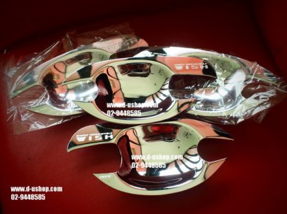 เบ้ามือเปิดประตูโครเมียม Toyota Wish Fitt