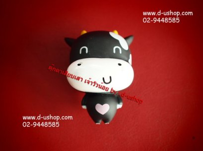 ตุ๊กตาเสียบเสาอากาศ วัวดำ สำหรับรถทุกรุ่น