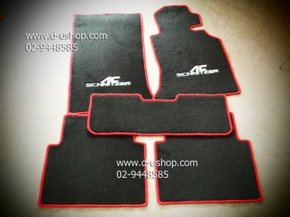 พรมปูพื้นสั่งตัดเข้ารูป โลโก้ AC-Schnitzer สำหรับ BMW E46