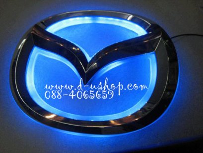 โลโก้หน้าแบบมีไฟสำหรับ Mazda 2 ปี 2010-2011