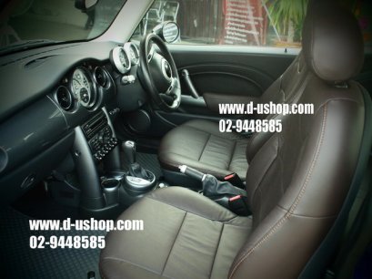 รับหุ้มเบาะหนังสำหรับรถยนต์ สำหรับ Mini Cooper ทุกรุ่น