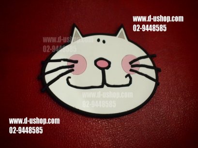 แผ่นรองกันลื่นลายแมวเหมียว สำหรับรถทุกรุ่น