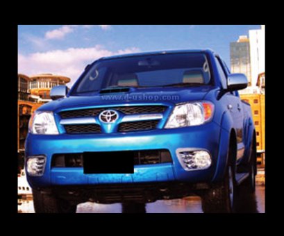 ครอบไฟตัดหมอกโครเมียม LED VIGO 2009-10