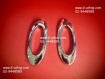 ครอบไฟแก้มโครเมียม Toyota Vios รุ่นเรียบ