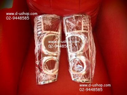 ครอบไฟท้าย โครเมียม Avanza 2010-2011