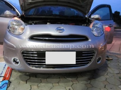 สปอร์ตไลท์ Nissan March งาน Carri เลนส์ขาว