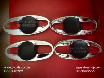 เบ้ามือเปิดประตูโครเมียม Fitt Toyota Yaris