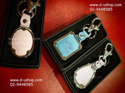 พวงกุญแจหนังโลโก้ Chevrolet  แบบสองหน้า