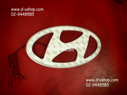 โลโก้ท้ายมีไฟ แสงสีฟ้า Hyundai H1