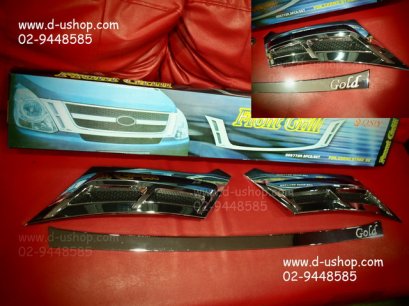 คิ้วกระจังหน้าโครเมียม รุ่น Gold Hyundai H1