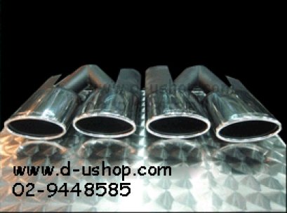 ปลายท่อคู่ Benz W221 (S Class)