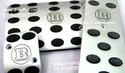 ที่เหยียบกันลื่นตรงรุ่นปั๊มโลโก้ Barbus รุ่น3 ชิ้น Benz W204