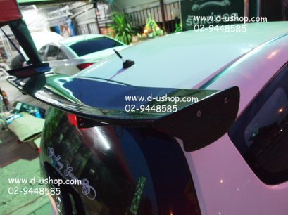 สปอยเลอร์ Jazz/Fitt 08-12 JS Racing Carbon แท้ทั้งชิ้น