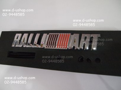 โลโก้ Ralliart ติดกระจังหน้าสำหรับรถทุกรุ่น