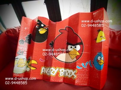 ม่านบังแดด ลาย Angry Bird สีแดงสำหรับรถทุกรุ่น