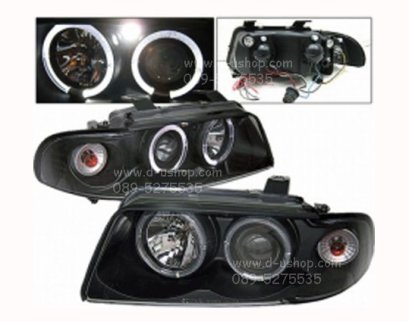 โคมดำไฟหน้าโปรเจคเตอร์CCFL Audi A4 (95-98)